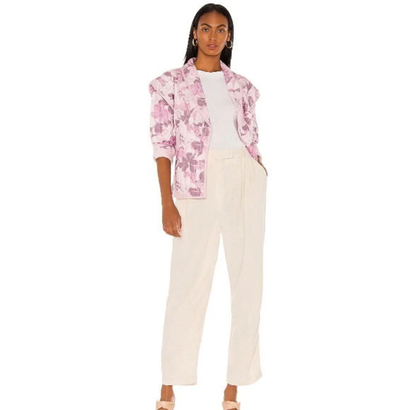 Tularosa Tate Quilted Jacket in Lyla Tropical Floral NEW - Picture 4 of 11